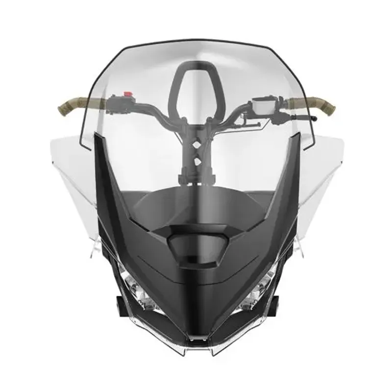 EXTRA HIGH WINDSHIELD W. DEFLECTORS